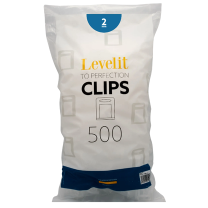 Levelit clips 2 mm (500 stuks)