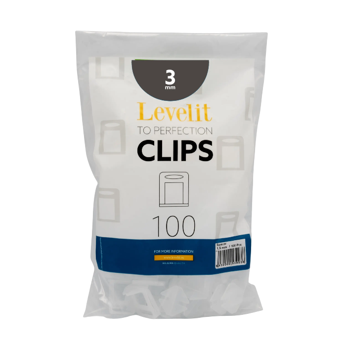 Levelit clips 3 mm (100 stuks)