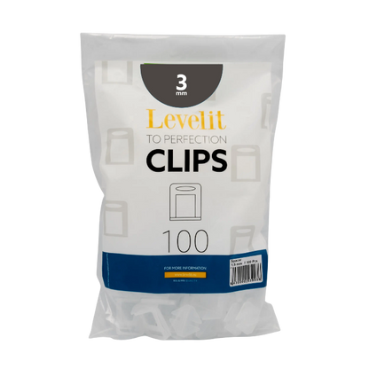 Levelit clips 3 mm (100 stuks)