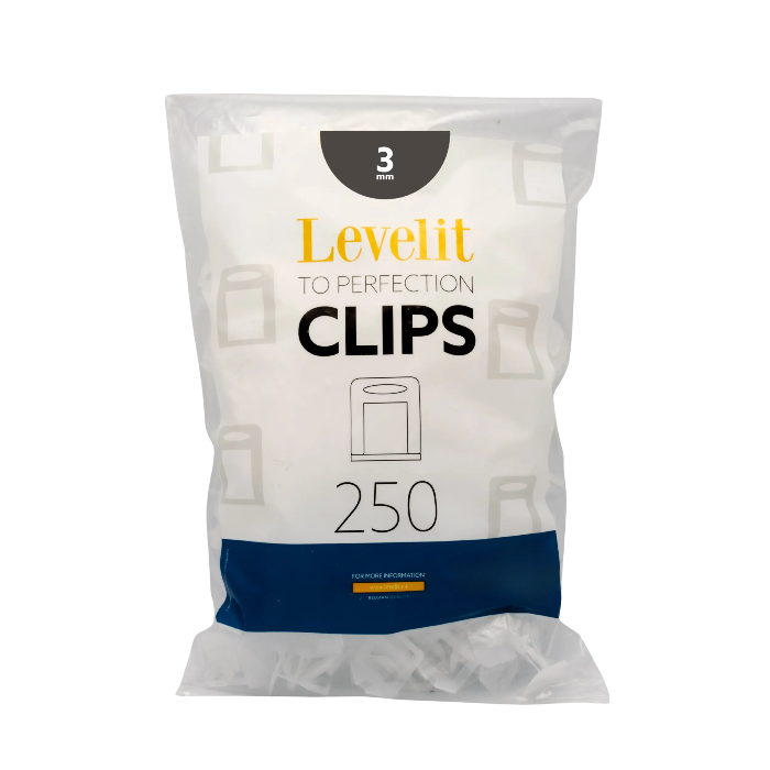 Levelit clips 3 mm (250 stuks)