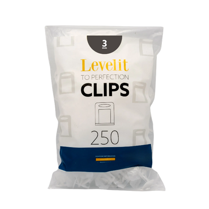 Levelit clips 3 mm (250 stuks)
