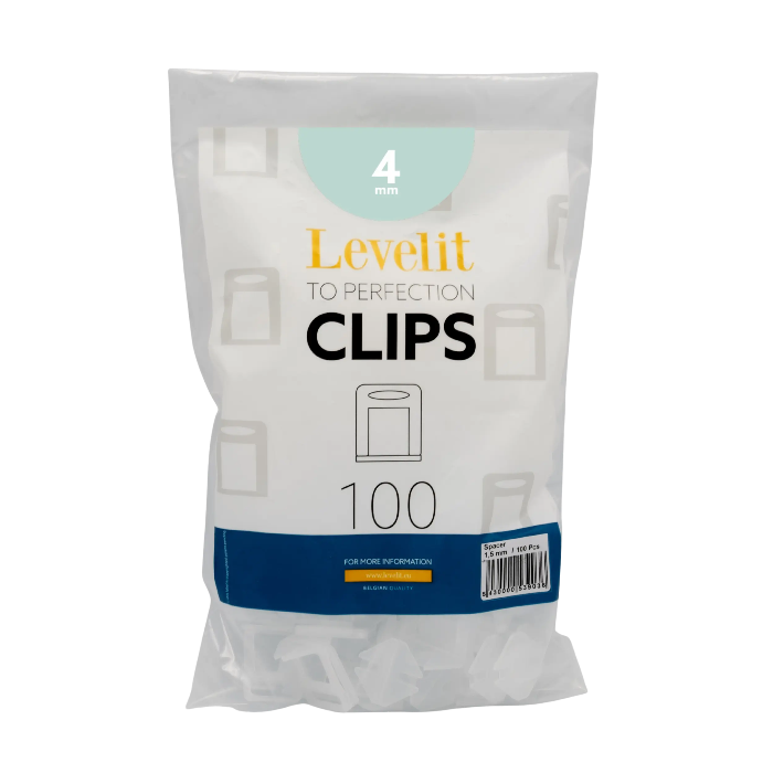 Levelit clips 4 mm (100 stuks)