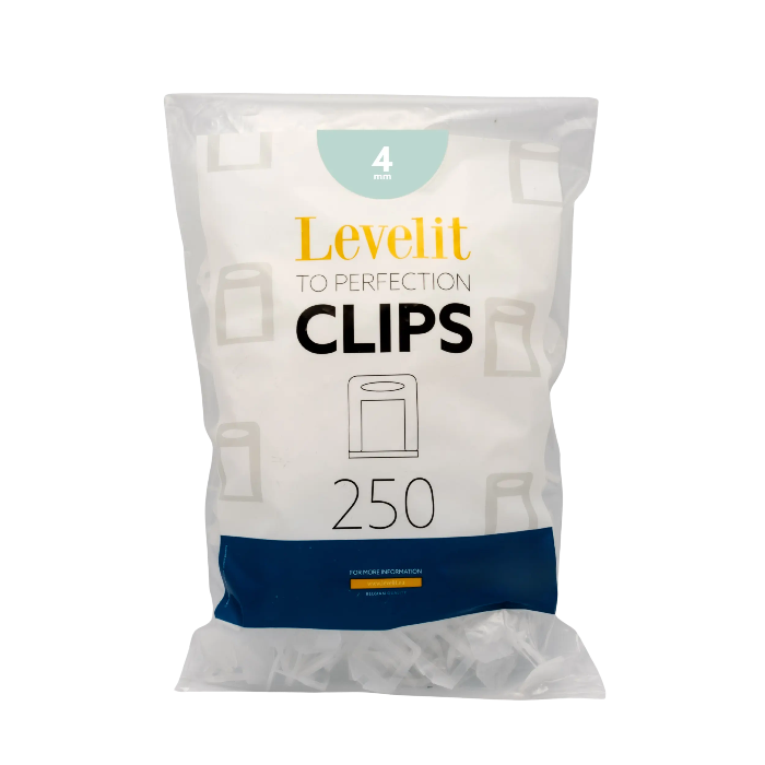 Levelit clips 4 mm (250 stuks)
