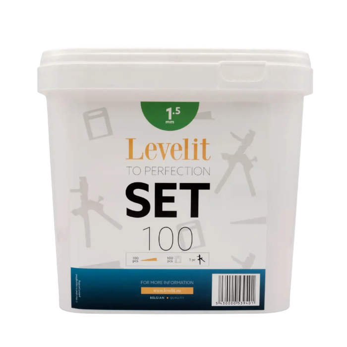 Levelit starterkit 1,5 mm (100 stuks)