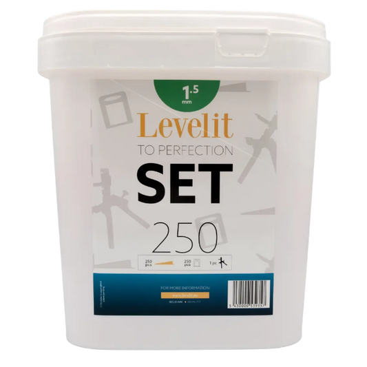 Levelit starterkit 1,5 mm (250 stuks)