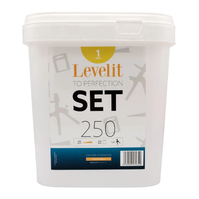 Levelit starterkit 1 mm (250 stuks)