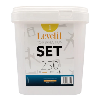Levelit starterkit 1 mm (250 stuks)