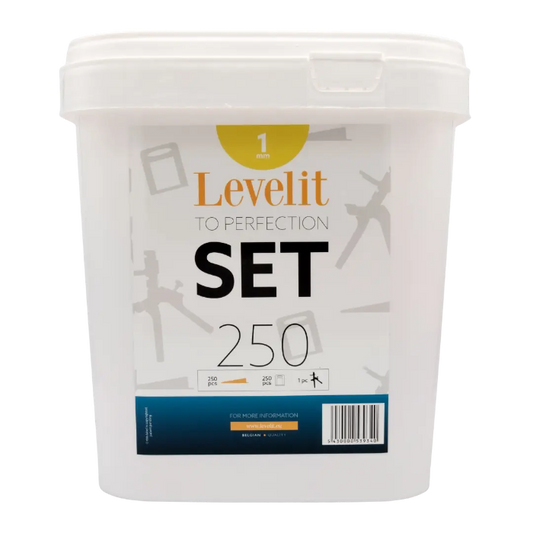 Levelit starterkit 1 mm (250 stuks)