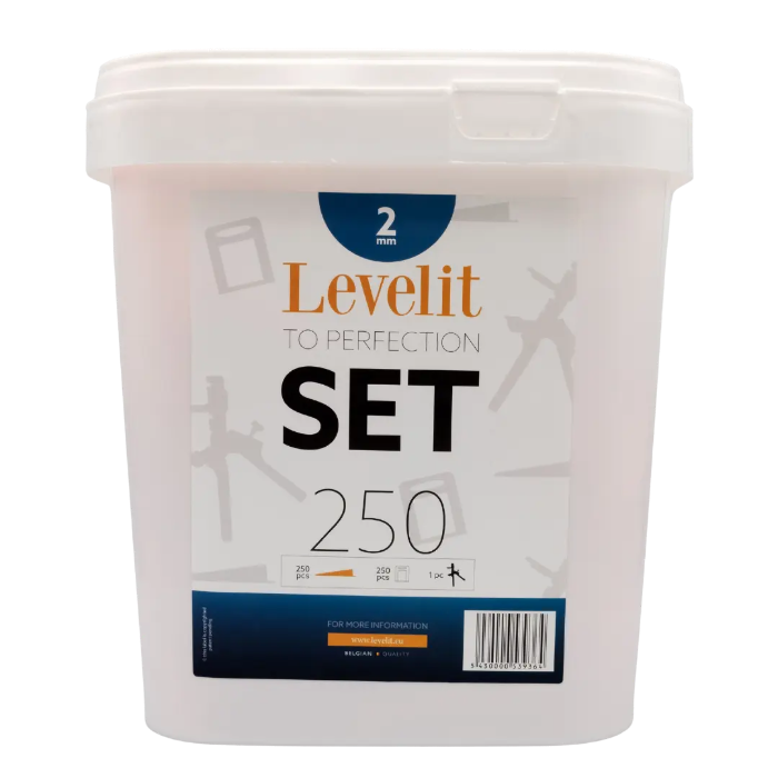 Levelit starterkit 2 mm (250 stuks)