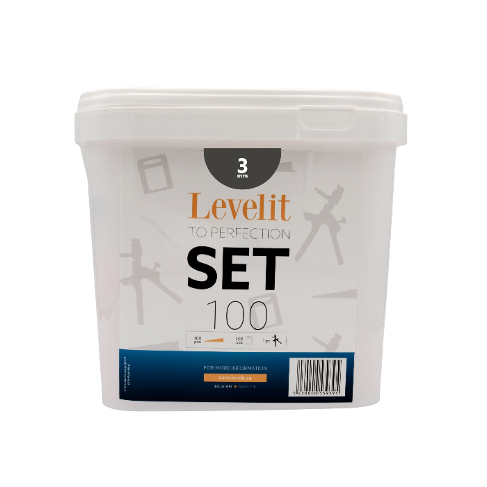 Levelit starterkit 3 mm (100 stuks)