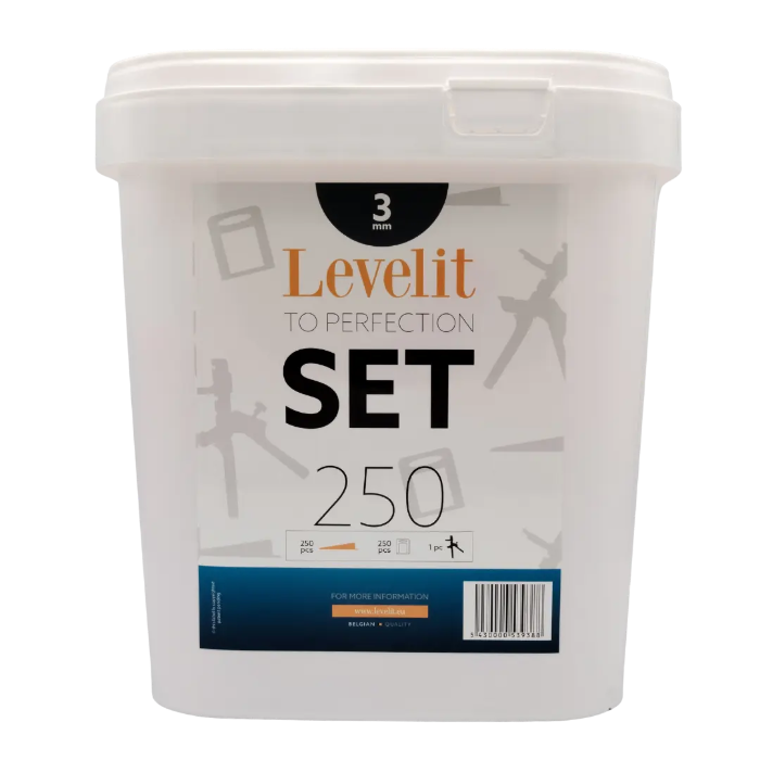 Levelit starterkit 3 mm (250 stuks)