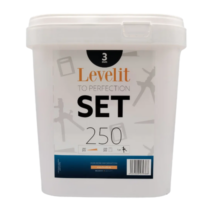 Levelit starterkit 3 mm (250 stuks)