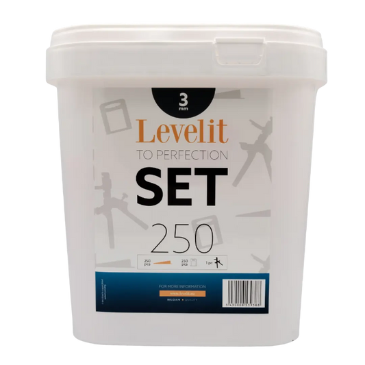 Levelit starterkit 3 mm (250 stuks)