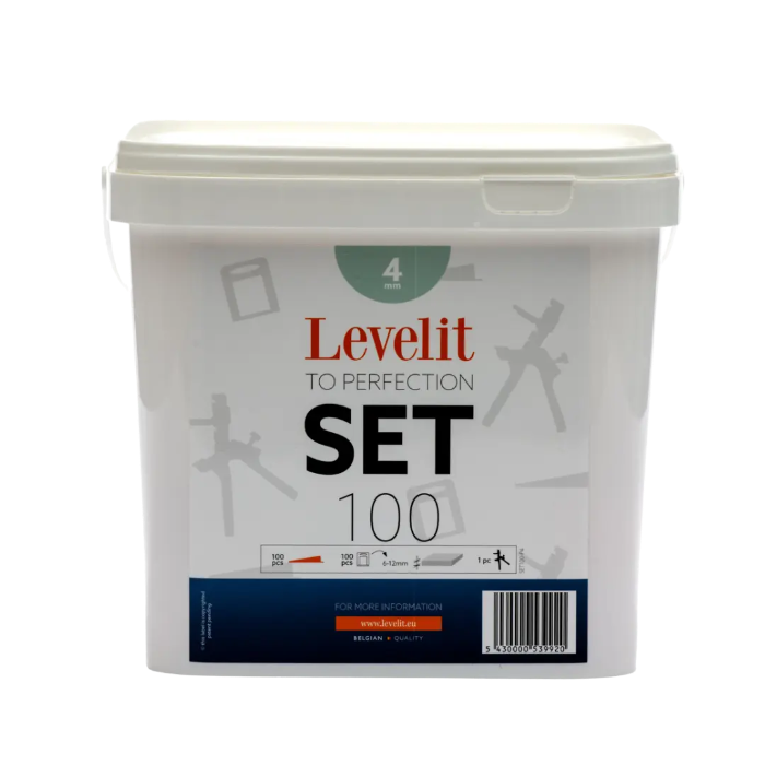 Levelit starterkit 4 mm (100 stuks)