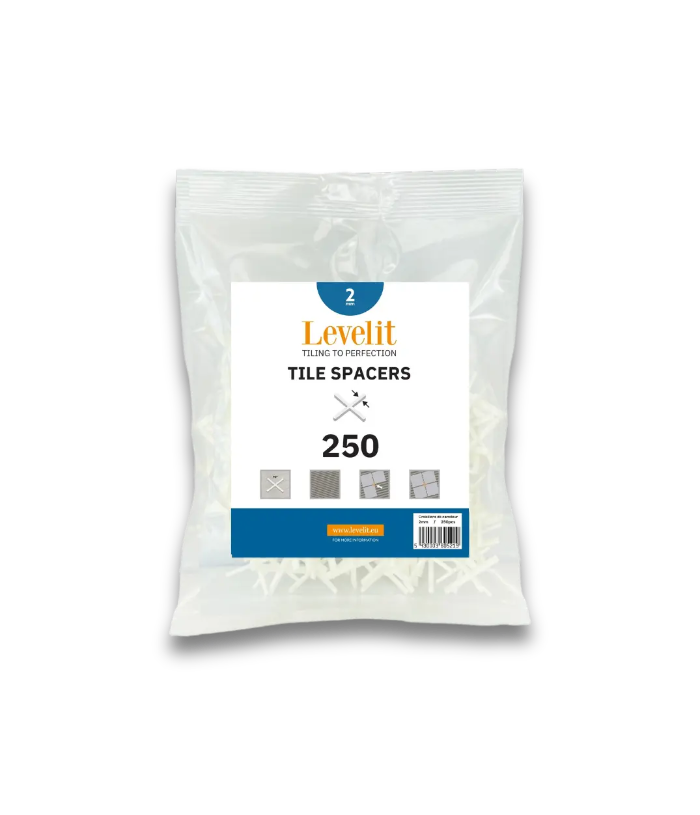 Levelit voegkruisjes 2 mm (250 stuks)