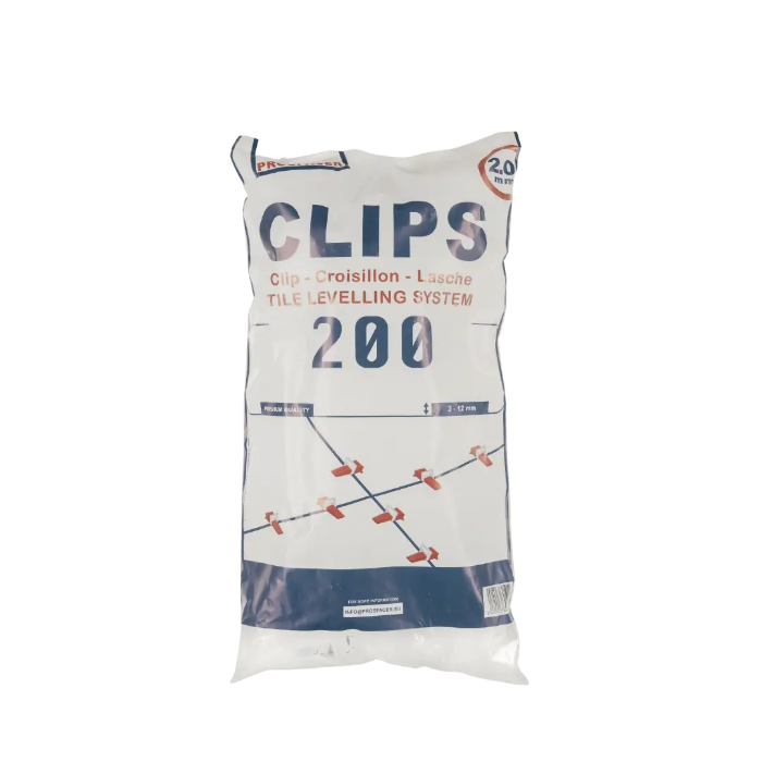 Prospacer clips 2 mm (200 stuks)