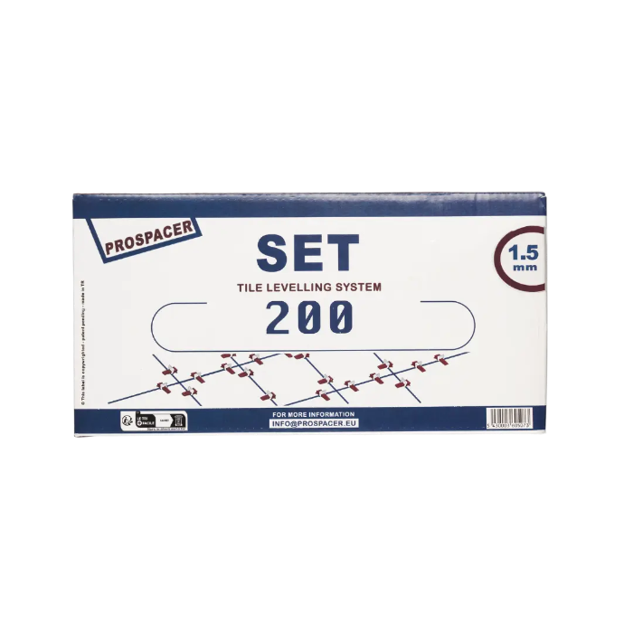 Prospacer starterkit 1,5 mm (200 stuks)