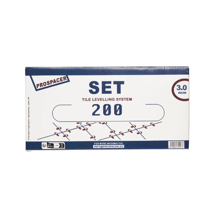 Prospacer starterkit 3 mm (200 stuks)