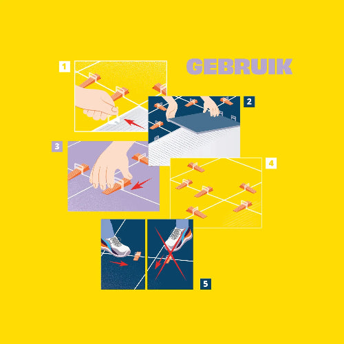 Tiling Buddy gebruiksaanwijzing