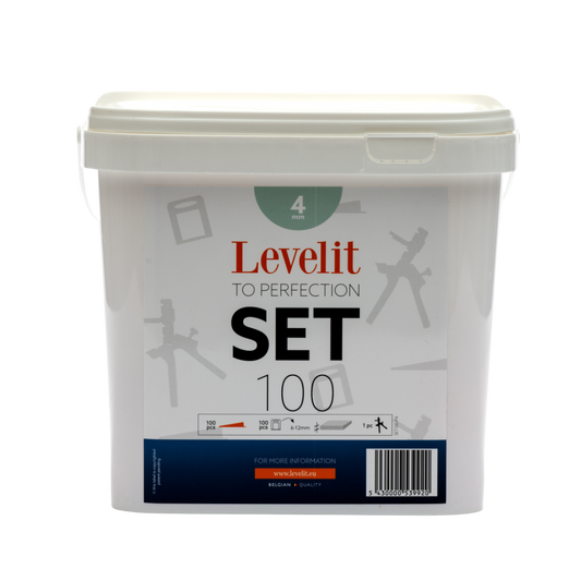 Levelit Set | 4mm | 100 stuks
